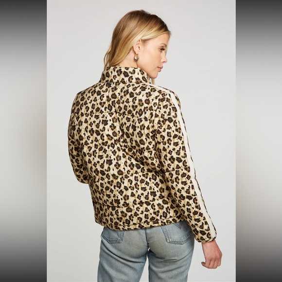 NWT Chaser Leopard print Jacket - S/M - Picture 3 of 4
